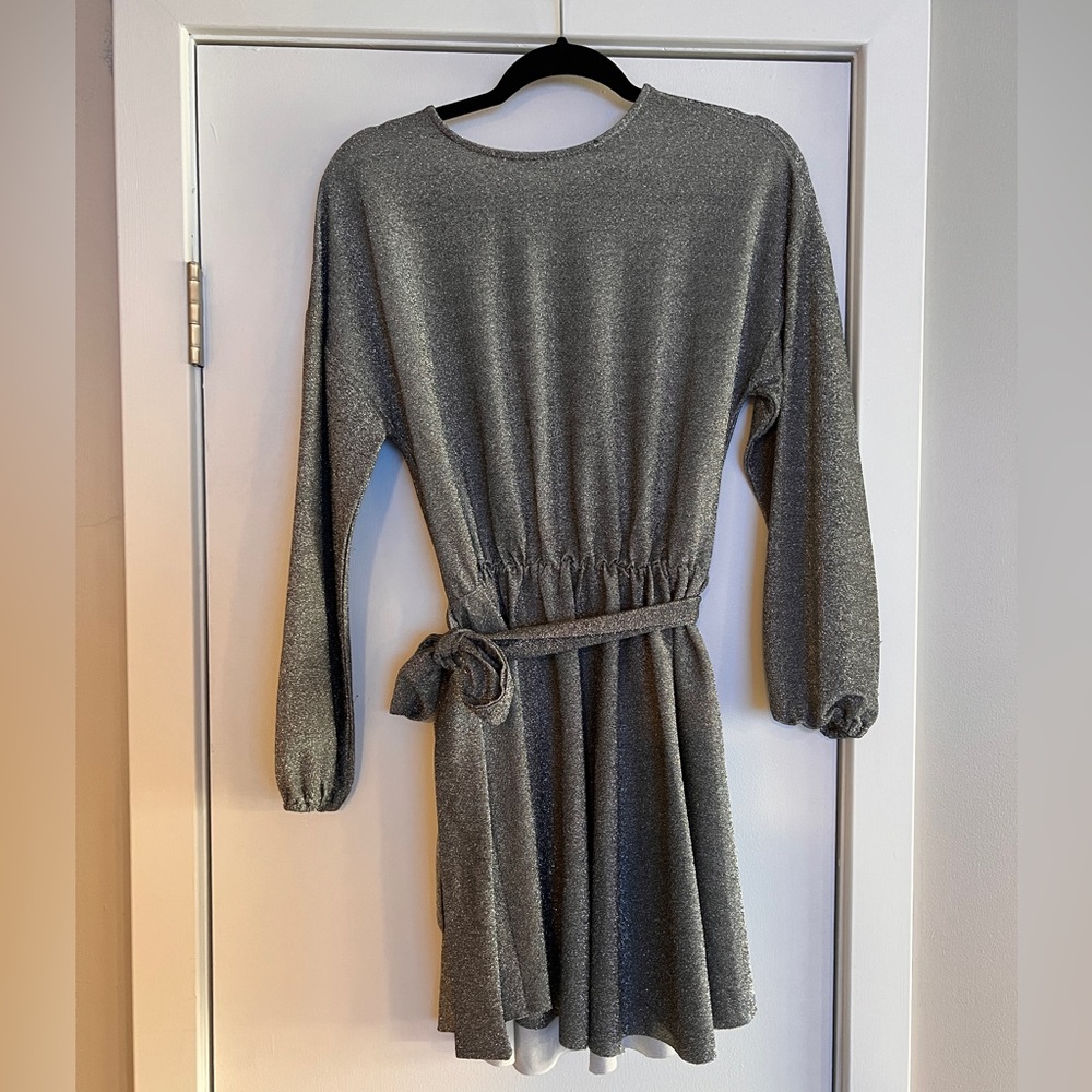 Gray Sparkle Dress